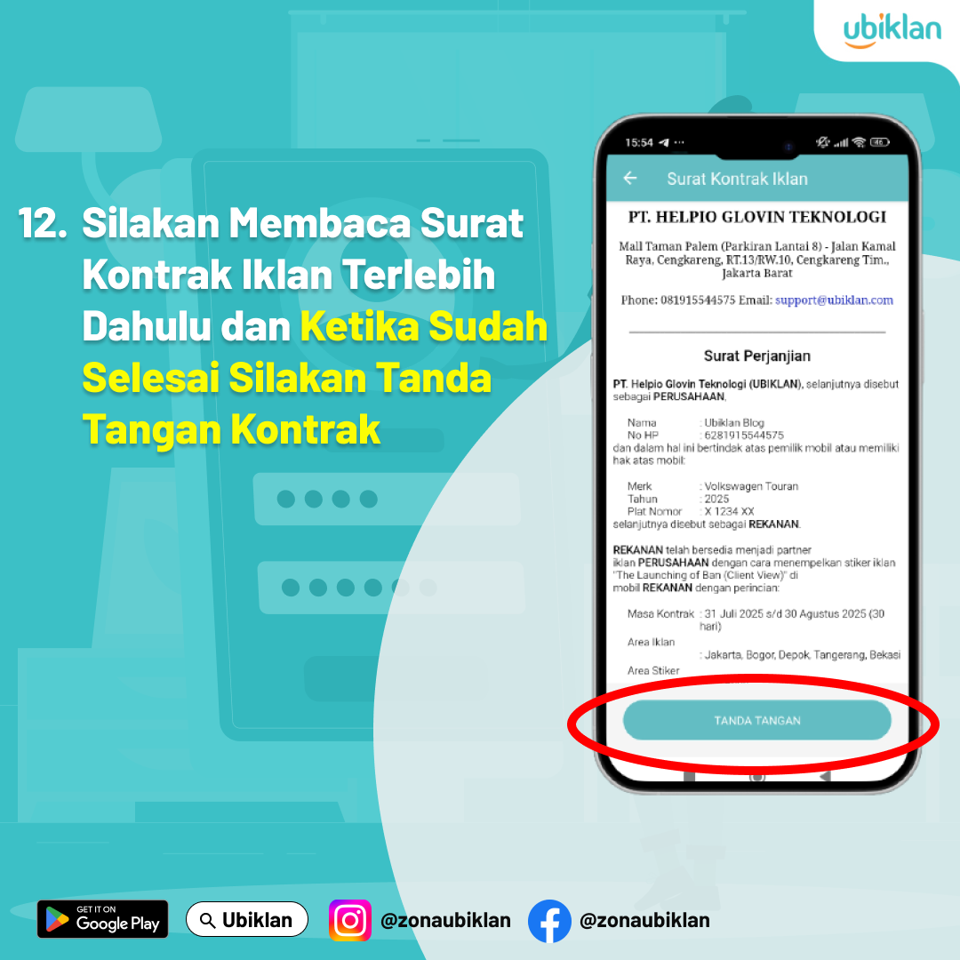 Baca Surat kontrak